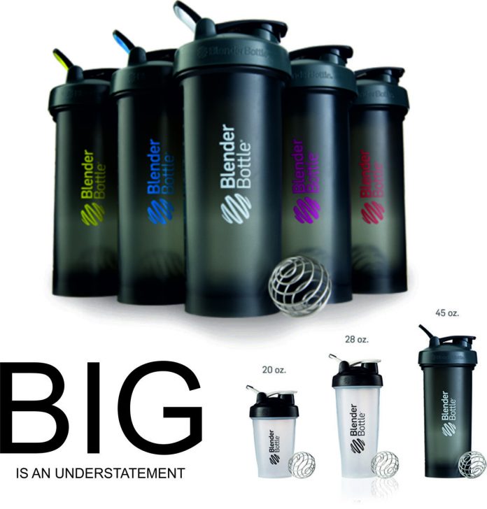 Blender Bottle Pro45 Shaker – Best Protein Shaker bottle