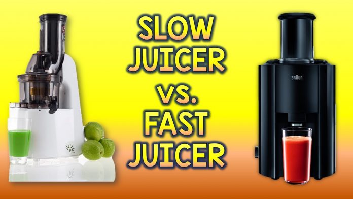 Slow Juicer vs Fast Juicer