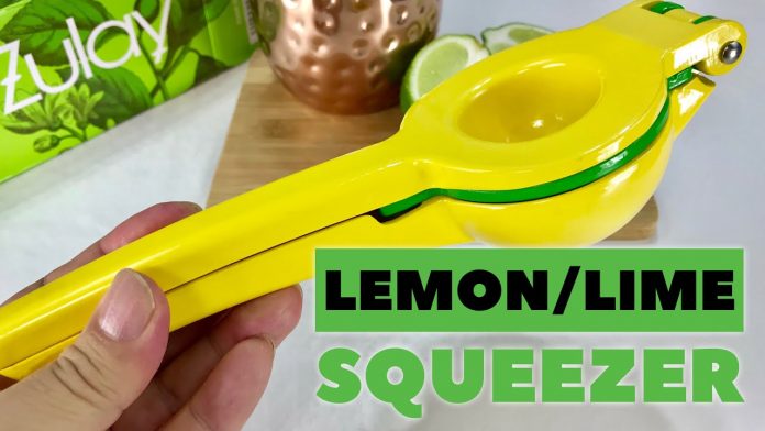 Top Rated ZULAY Metal Lemon Lime Squeezer/Juicer