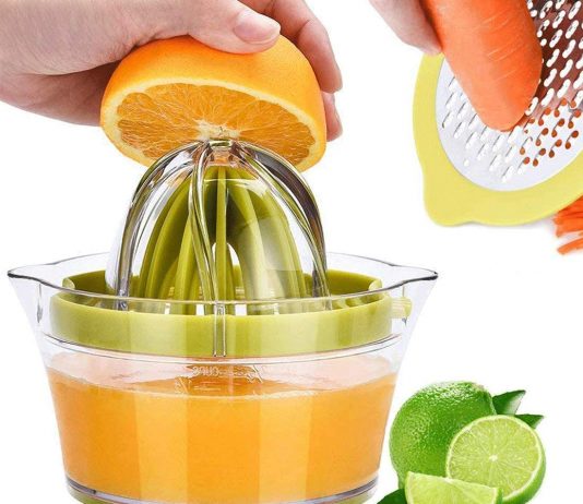 Kasmoire Citrus Orange Squeezer Manual Hand Juicer