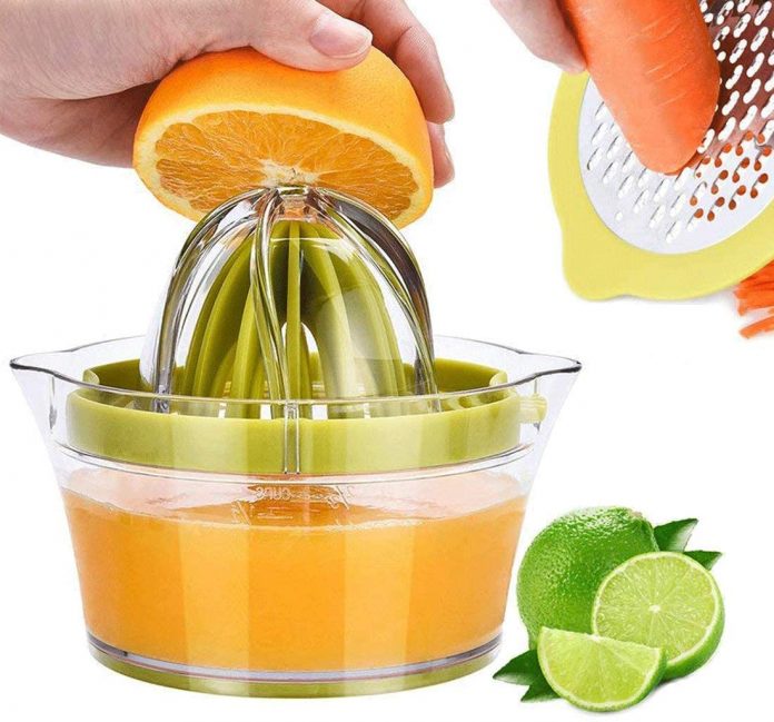 Kasmoire Citrus Orange Squeezer Manual Hand Juicer