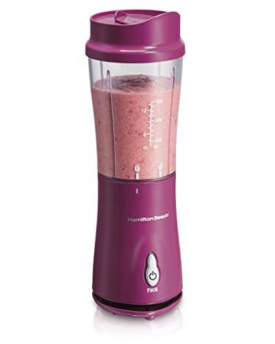 hamilton beach shakes and smoothies with bpa free personal blender 14 oz
