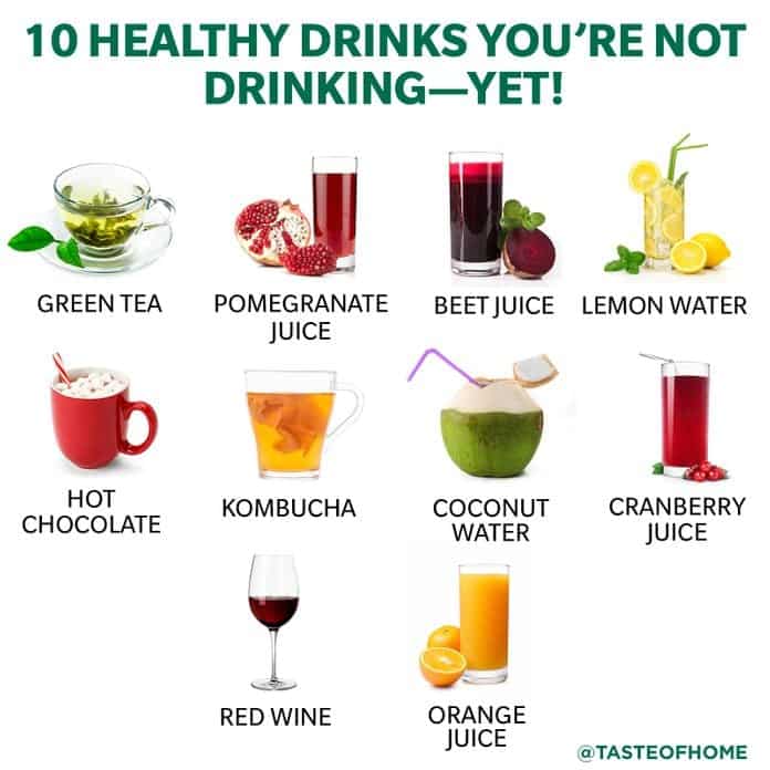 What Is Healthiest Drink Besides Water?