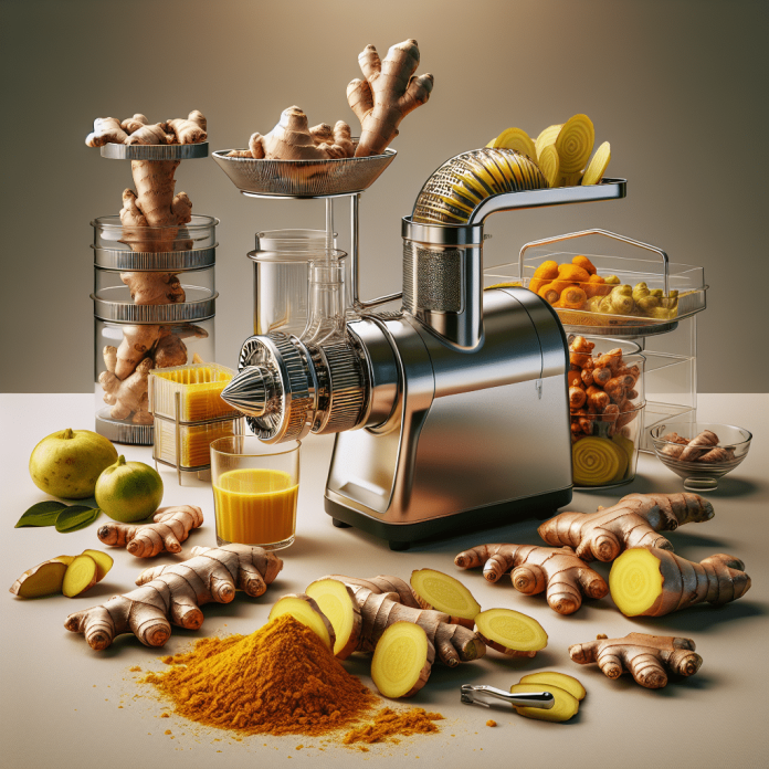 can i juice ginger and turmeric with a masticating juicer 1