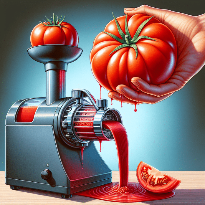can i juice tomatoes with seeds in a masticating juicer 1