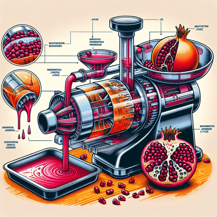 can masticating juicers extract juice from pomegranates 1