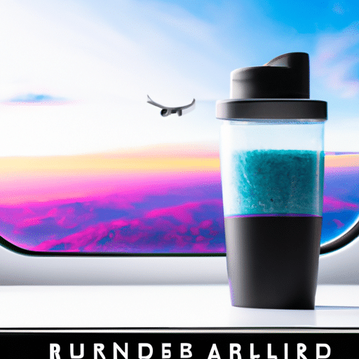 can you bring a blender bottle on an airplane