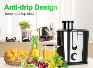 comparing 5 juicer machines power size and cleanliness