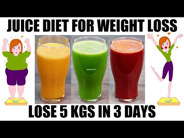 How Many Pounds Can I Lose Juicing For 5 Days?