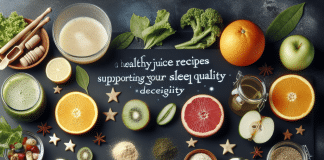 juice recipes for a better sleep 1
