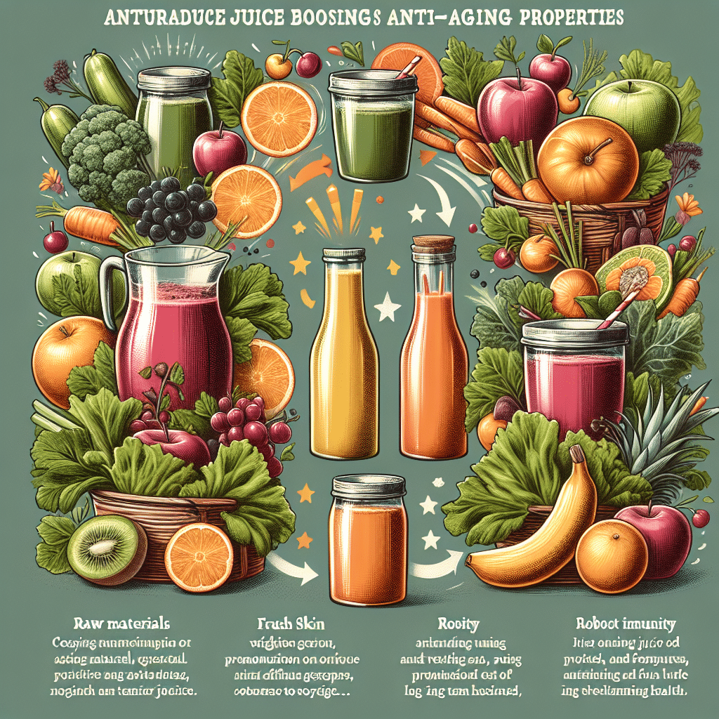 Juice Recipes For Anti-Aging Benefits