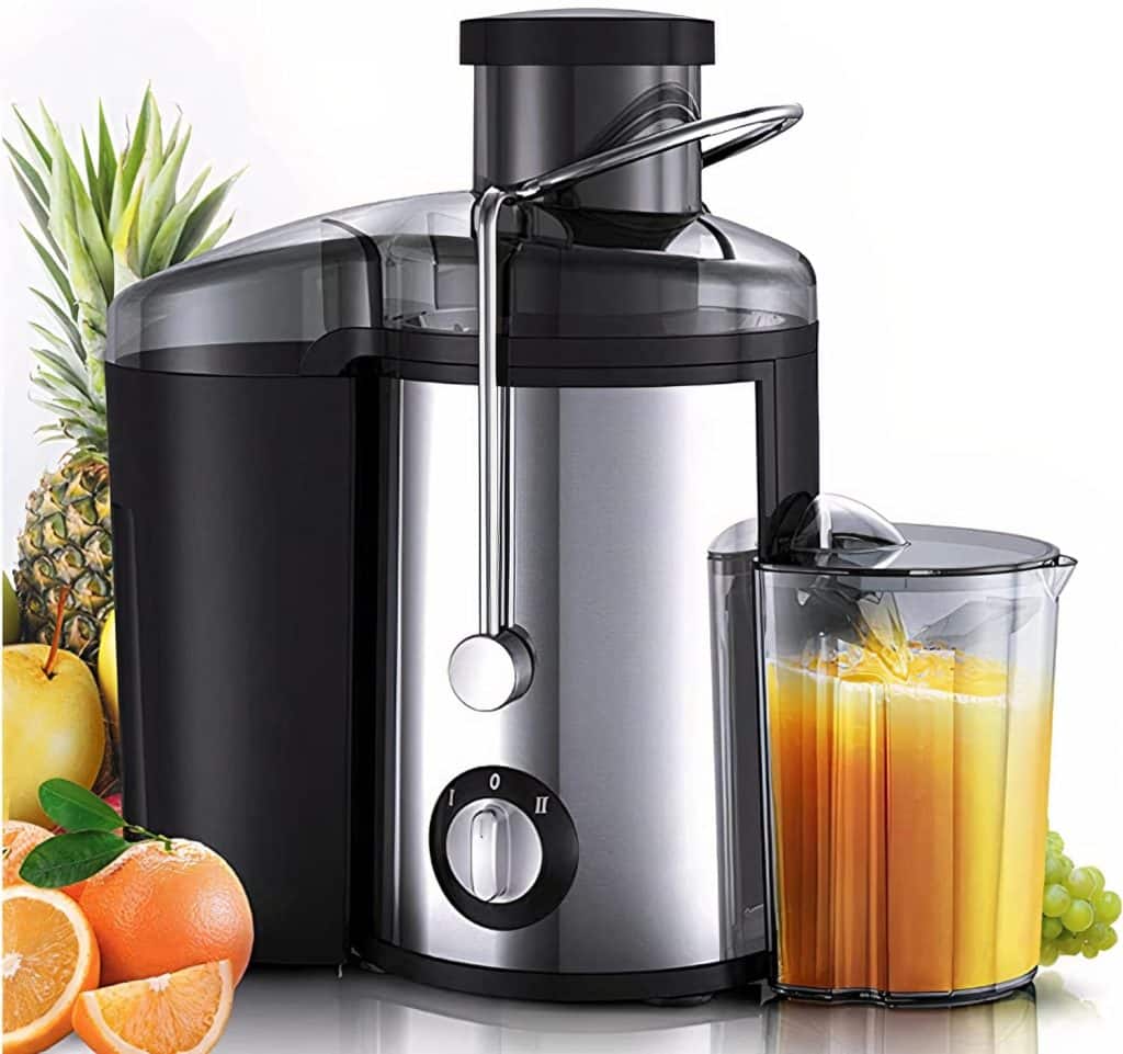 Juicer Machine, 800W Juicer with 3.0 Large Mouth for Whole Fruits and Vegetables, Juice Extractor with 3 Speeds, Easy to Use/Clean,Anti-Drip