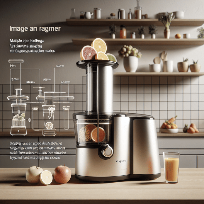 juicers with multiple speed settings for versatility 1