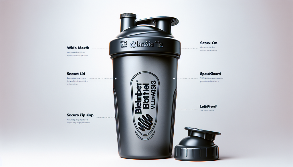 BlenderBottle Classic V2 Shaker Bottle Perfetto Per Frullati
