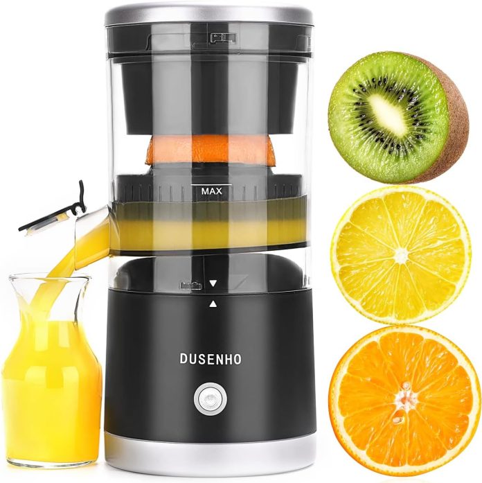 dusenho electric juicer rechargeable review