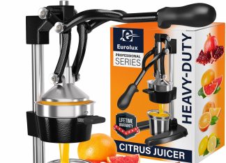 eurolux cast iron citrus juicer review 1