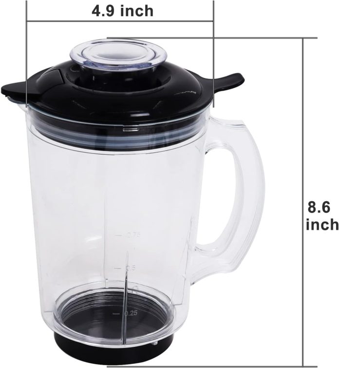 48oz cup replacement parts compatible with magic bullet 250wblender pitcher not include blade 1
