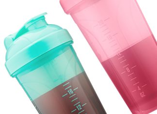 hydracup 6 pack 28 oz og shaker bottle for protein powder shakes mixes dual blender wire whisk mixing grid bpa free shak 3