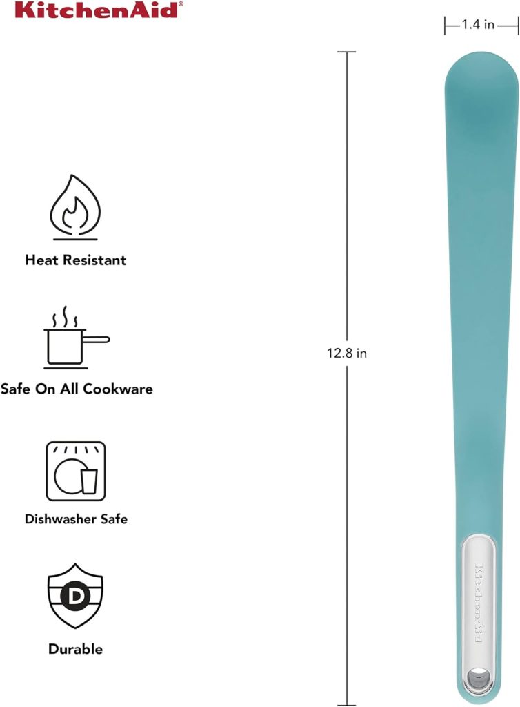 KitchenAid Classic Blender Spatula, 12-3/4 inches, Aqua Sky