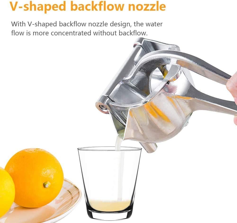 Newly Stainless Steel Manual Fruit Juicer Heavy Duty Alloy Lemon Press Squeezer Premium Quality Lemon Orange Juicer，Simple Fruit Press Squeezer Citrus Extractor Tool