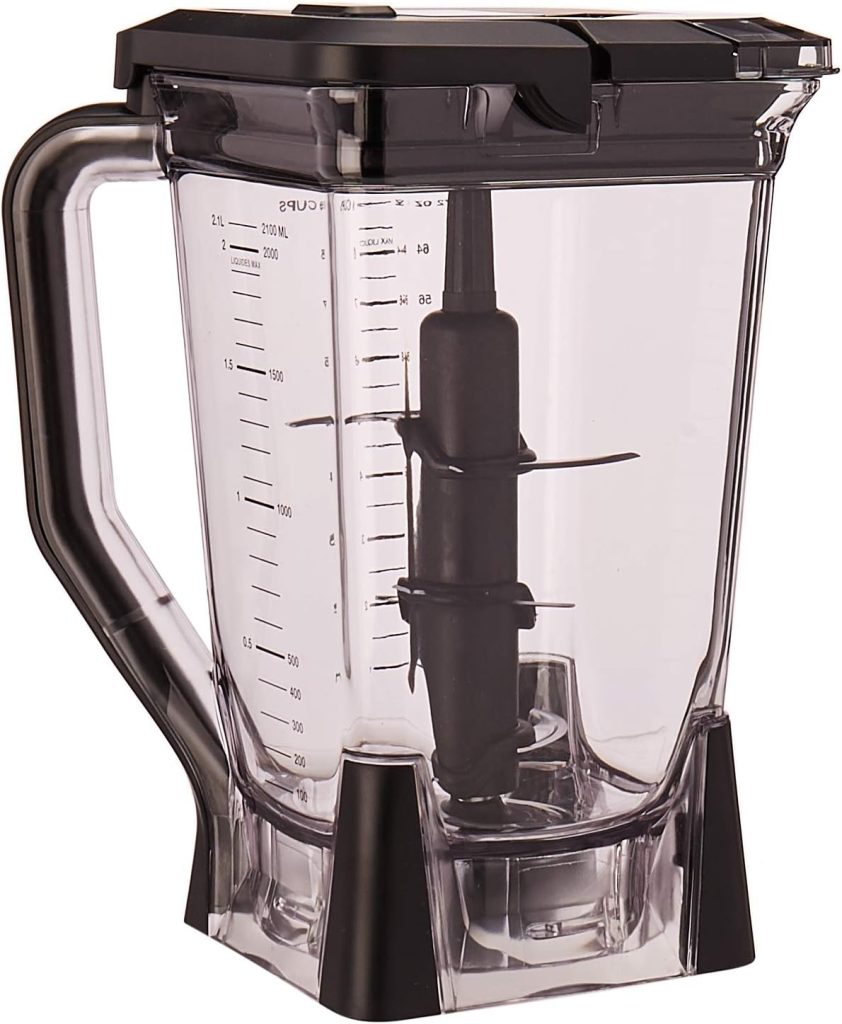Ninja BL770 Mega Kitchen System, 1500W, 4 Functions for Smoothies, Processing, Dough, Drinks  More, with 72-oz.* Blender Pitcher, 64-oz. Processor Bowl, (2) 16-oz. To-Go Cups  (2) Lids, Black