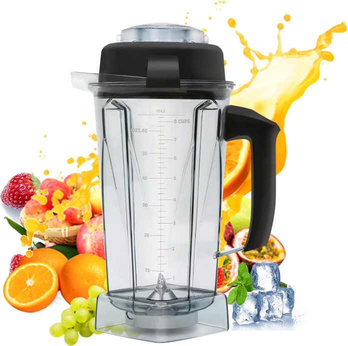 for vitamix blender pitcher replace 5200 6300 6000 vm0101 vm0102 5200 5000 7500 2500 3500 pro200 e310for 64oz classiccom