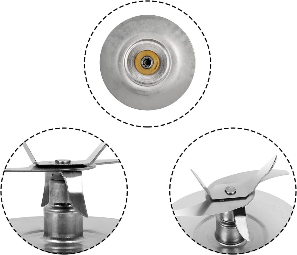 Pro 1200 Blender Blade Compatible with Oster Pro 1200 Blenders with O-ring Rubber Gasket for Oster Pro 1200 Blender Replacement Parts
