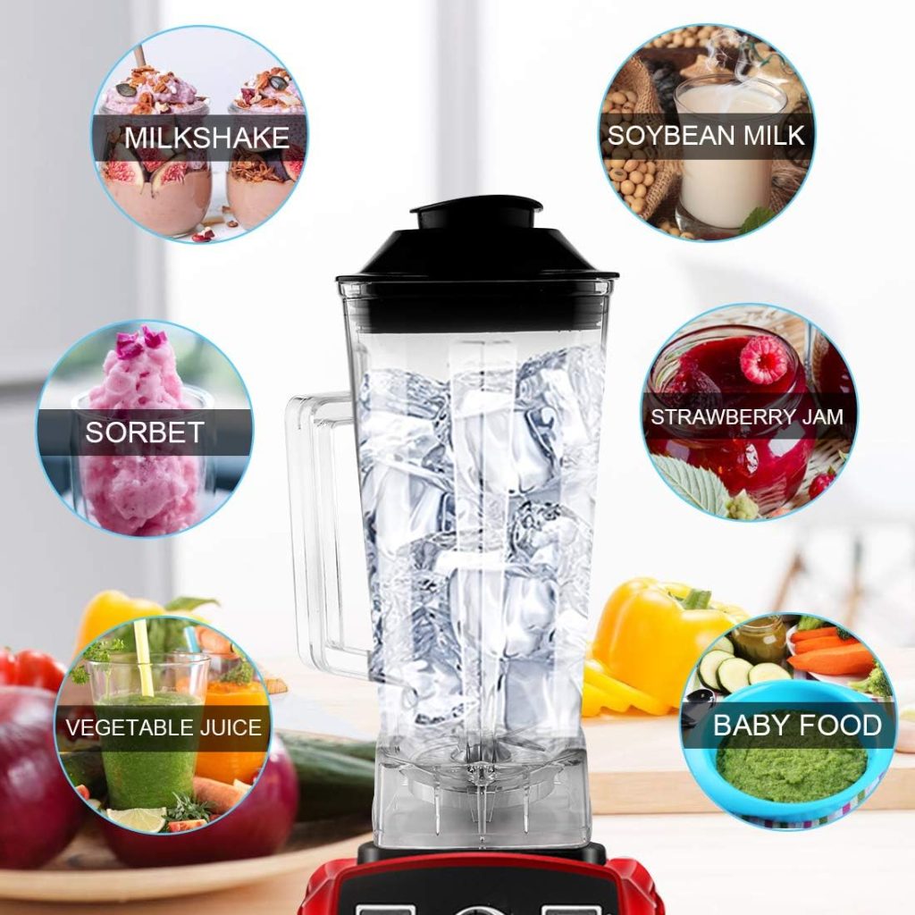 64 OZ Container with Blade and Lid Replacement for Vitamix 5200 5300 A2300 A2500 A3500 VM0101E VM0103 VM0158 VM0197