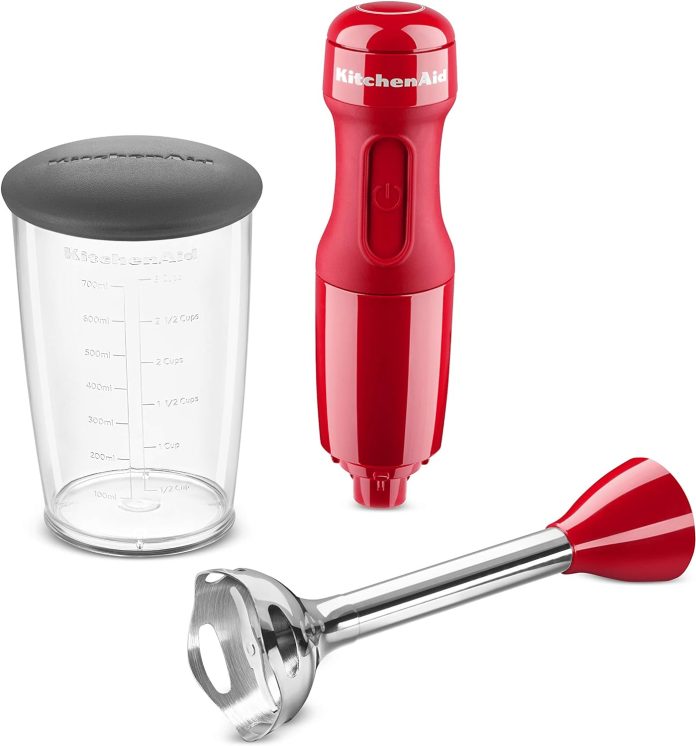kitchenaid queen of hearts hand blender khb1231qhsd 3 speed passion red 1