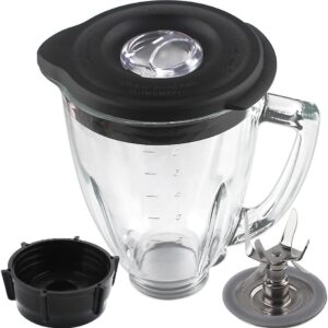 Oster Replacement Parts 6-Cup Glass Jar With Blade