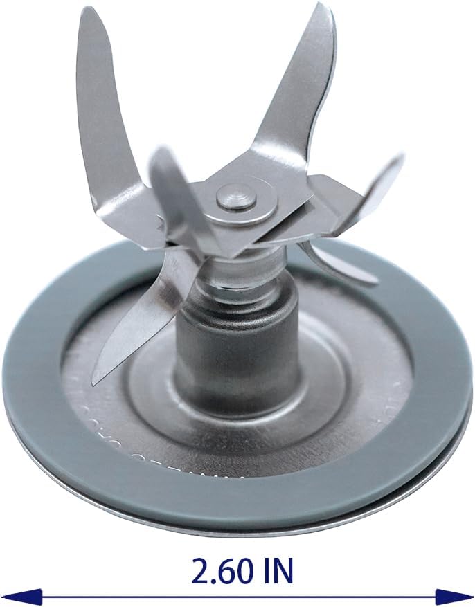 6 Point Blender Ice Blade and O-Ring Gasket Compatible with Oster  Osterizer Blender, Osterizer Blender and Oster Blender Replacement Parts
