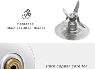 6 Cup Blender Glass Jar with Blade review