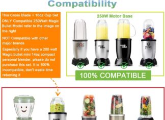 Replacement Cross Blade + 16oz Cup Magic Bullet review