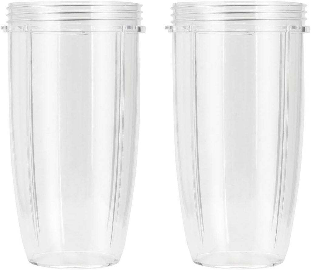Replacement Cup for Nutribullet Replacement Parts 32oz for Nutri Bullet 600W and 900W, Pack of 2 Replacement Cup for Nutribullet Replacement Parts 32oz for Nutri Bullet 600W and 900W, Pack of 2