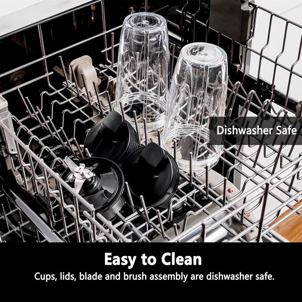 Ninja Blender Cups Replacement, Replacement 24oz Blender Cup For Ninja BL450 BL480 BL482 BL640 BL642 BL682 BN401 BN751 BN800 BN801