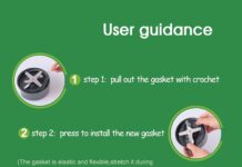 Pack of 6 NutriBullet 900W Gaskets with Lip review