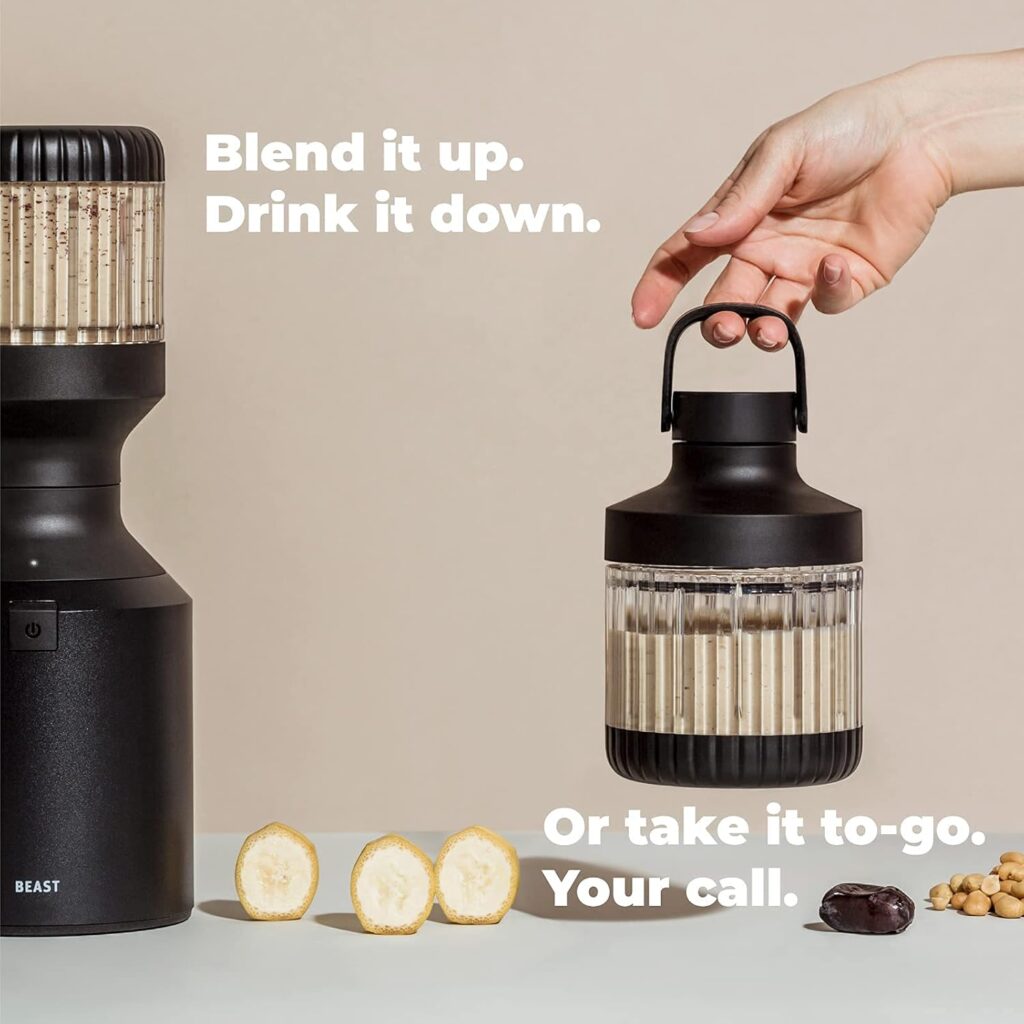 BEAST Beast Blender | Blend Smoothies and Shakes, Kitchen Countertop Design, 1000W (Cloud White) BEAST Beast Blender | Blend Smoothies and Shakes, Kitchen Countertop Design, 1000W (Cloud White)