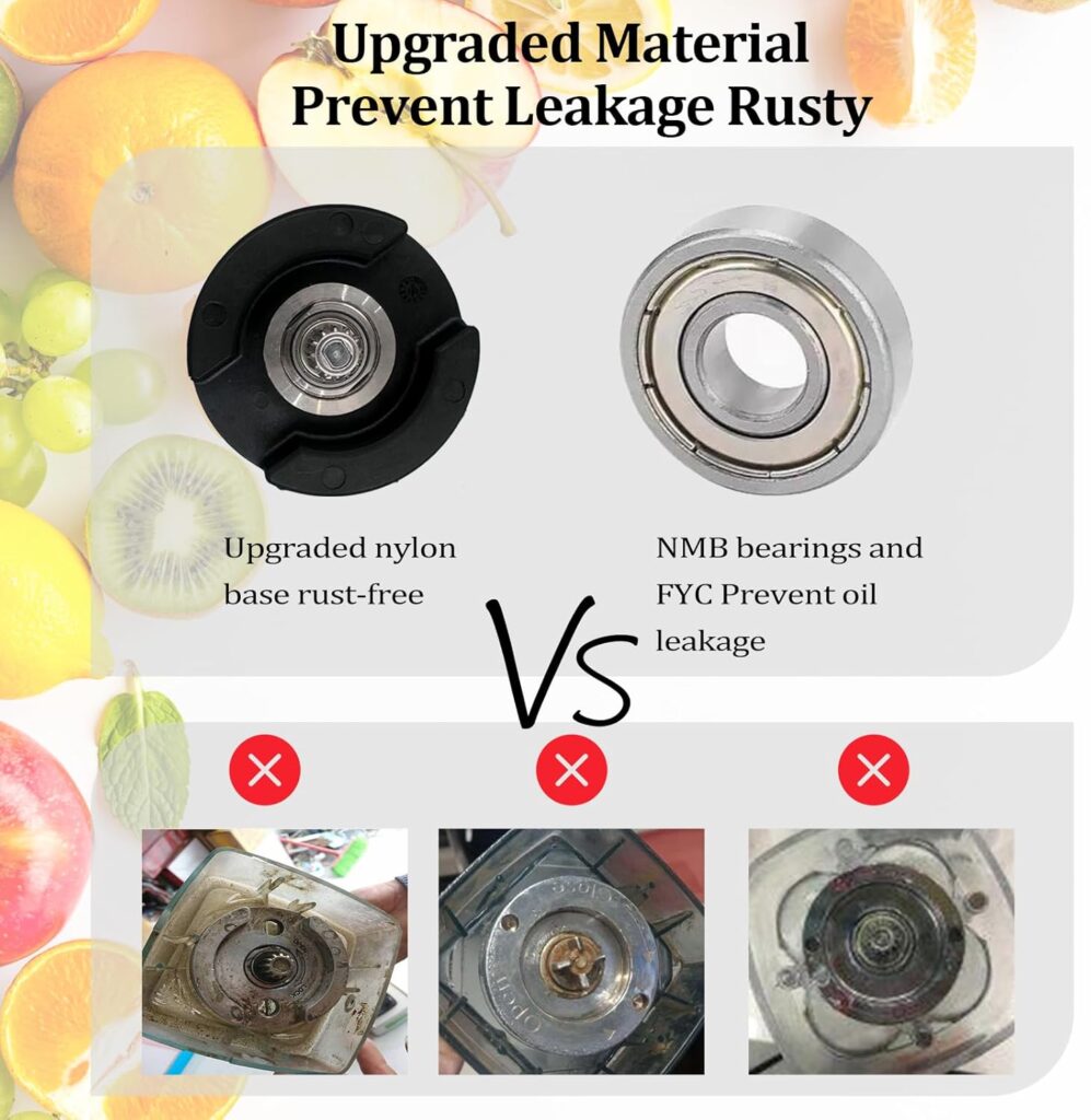 Blender Pitcher 64oz, Compatible with 5200 5000 5300 6300 VM0101 VM0103 VM0197 Classic/Explorian/Commercial Series etc Container Jar Cup, 2-year full warranty Blender Pitcher 64oz, Compatible with 5200 5000 5300 6300 VM0101 VM0103 VM0197 Classic/Explorian/Commercial Series etc Container Jar Cup, 2-year full warranty