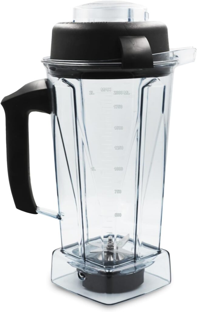 Blender Pitcher 64oz, Compatible with 5200 5000 5300 6300 VM0101 VM0103 VM0197 Classic/Explorian/Commercial Series etc Container Jar Cup, 2-year full warranty Blender Pitcher 64oz, Compatible with 5200 5000 5300 6300 VM0101 VM0103 VM0197 Classic/Explorian/Commercial Series etc Container Jar Cup, 2-year full warranty
