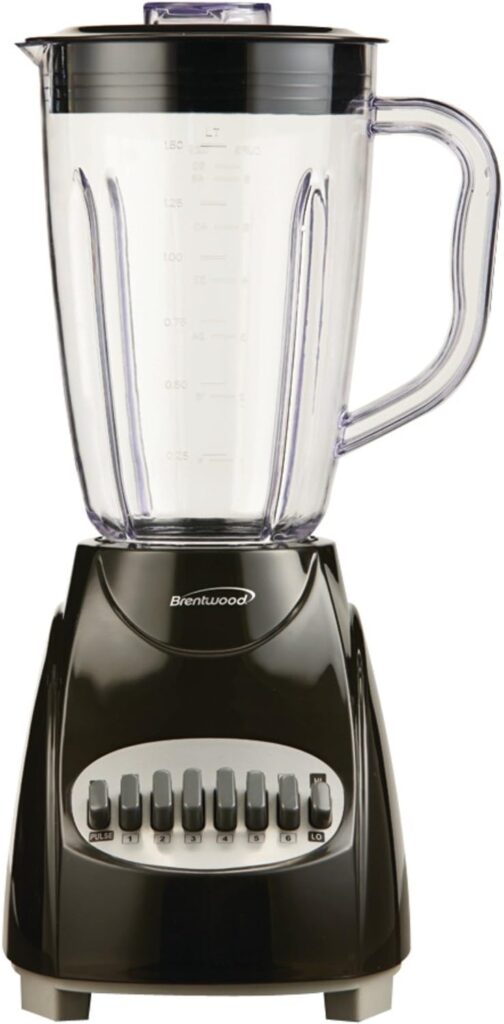 Brentwood JB-220R 12-Speed + Pulse Blender, Red Brentwood JB-220R 12-Speed + Pulse Blender, Red