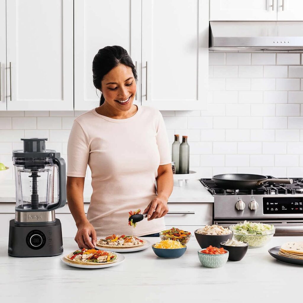 Ninja CO401B Foodi Power Blender Ultimate System with 72 oz Blending Food Processing Pitcher, XL Smoothie Bowl Maker and Nutrient Extractor* 7 Functions, Black Ninja CO401B Foodi Power Blender Ultimate System with 72 oz Blending Food Processing Pitcher, XL Smoothie Bowl Maker and Nutrient Extractor* 7 Functions, Black