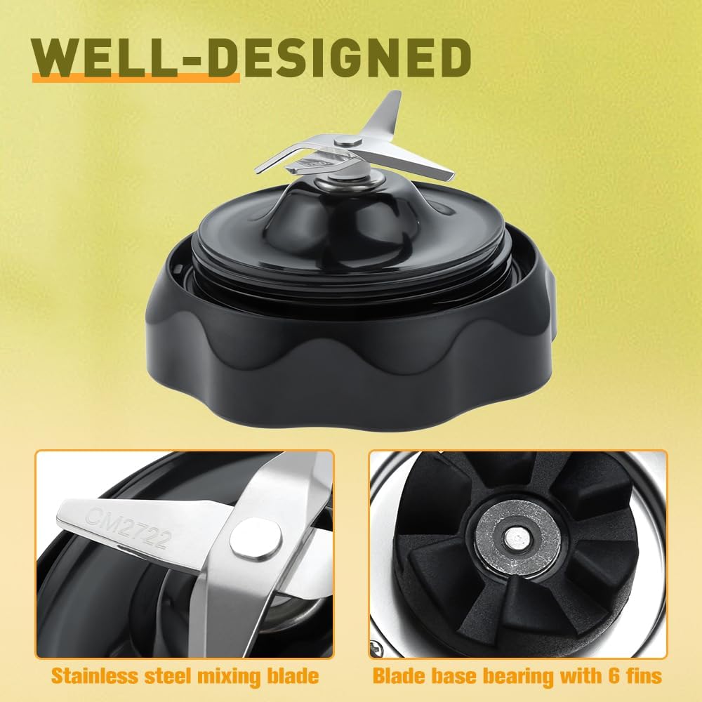 Yetaha Blender Extractor Cross Blade Compatible with NutriBullet Blender Combo 1200 watt Pro 1000 and NutriBullet Select 2.0, NutriBullet Blender Parts Easily Twist Blade Yetaha Blender Extractor Cross Blade Compatible with NutriBullet Blender Combo 1200 watt Pro 1000 and NutriBullet Select 2.0, NutriBullet Blender Parts Easily Twist Blade