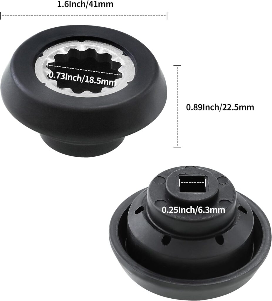 4 Packs Blender Drive Socket Kit, Replacement Blender Part for NutriBullet Blender RX N17-1001 NB-301S 1700W Juicer Mixer Base Gear 4 Packs Blender Drive Socket Kit, Replacement Blender Part for NutriBullet Blender RX N17-1001 NB-301S 1700W Juicer Mixer Base Gear