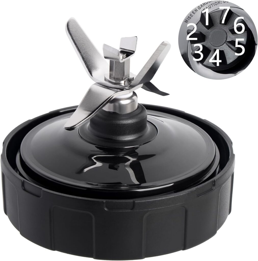 7 Fins Ninja Replacement Parts Blender, Replacement Extractor Blade Parts Fits Nutri Ninja Auto iQ BL482 BL487 BL487A BL488W BL492W BL640 NN100A NN101 NN102 BL2012 BL642W BL680A, BL681A BL682QT BL685 7 Fins Ninja Replacement Parts Blender, Replacement Extractor Blade Parts Fits Nutri Ninja Auto iQ BL482 BL487 BL487A BL488W BL492W BL640 NN100A NN101 NN102 BL2012 BL642W BL680A, BL681A BL682QT BL685