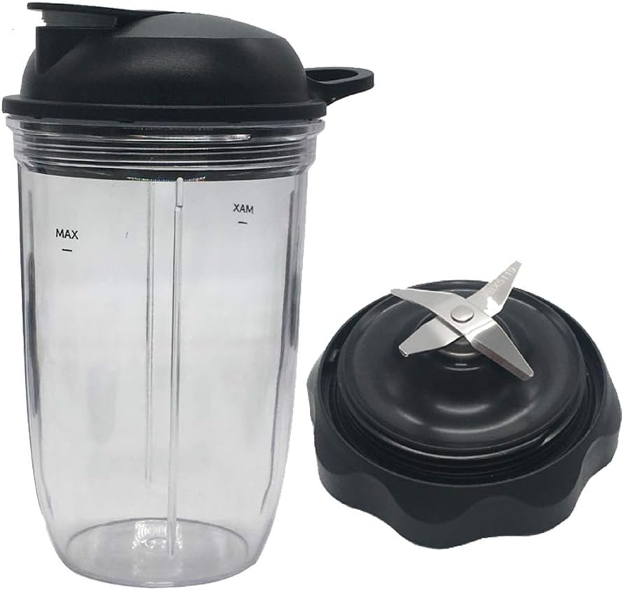 Blender Combo Easy Twist Extractor Blade with 2pcs Juicer personal jar 18oz cup with to go lid,Compatible with NutriBullet Combo Blender 1200W (5, 2 * 18oz cup+2*lid+1*blade) Blender Combo Easy Twist Extractor Blade with 2pcs Juicer personal jar 18oz cup with to go lid,Compatible with NutriBullet Combo Blender 1200W (5, 2 * 18oz cup+2*lid+1*blade)