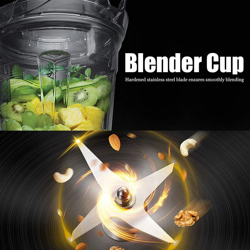 Blender Cup, 64oz Transparent Blender Container Cup Lid Blade Replacement Accessories Kit Fit for Vitamix Blender Cup, 64oz Transparent Blender Container Cup Lid Blade Replacement Accessories Kit Fit for Vitamix