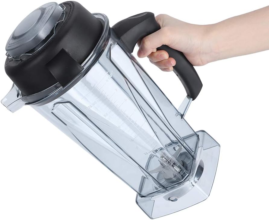 Blender Cup, 64oz Transparent Blender Container Cup Lid Blade Replacement Accessories Kit Fit for Vitamix Blender Cup, 64oz Transparent Blender Container Cup Lid Blade Replacement Accessories Kit Fit for Vitamix
