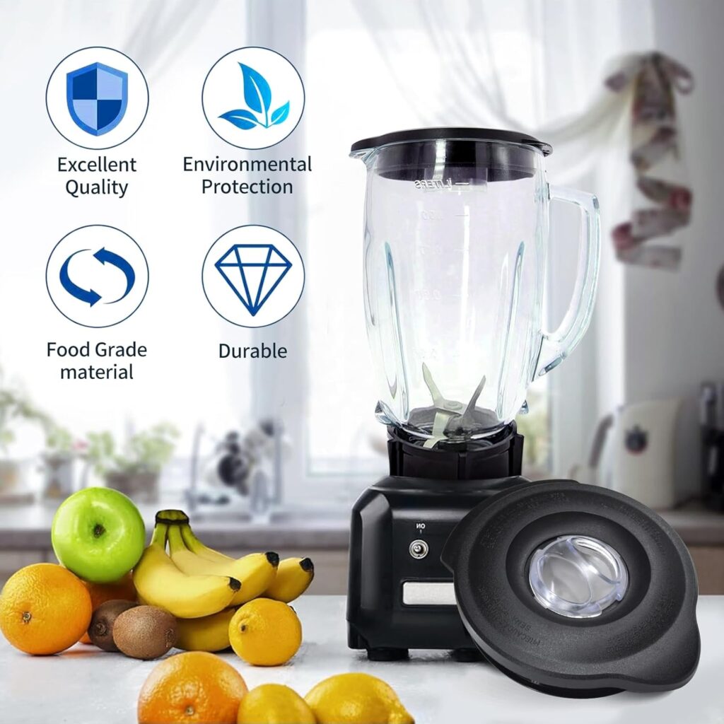 Blender Jar Lid Cover Cap Replacement for Oster Osterizer Classic Series Blender 6-Cup Glass Jar,Blender Lid Replacement Parts for Oster Pro 1200 Blender Jar Lid Cover Cap Replacement for Oster Osterizer Classic Series Blender 6-Cup Glass Jar,Blender Lid Replacement Parts for Oster Pro 1200