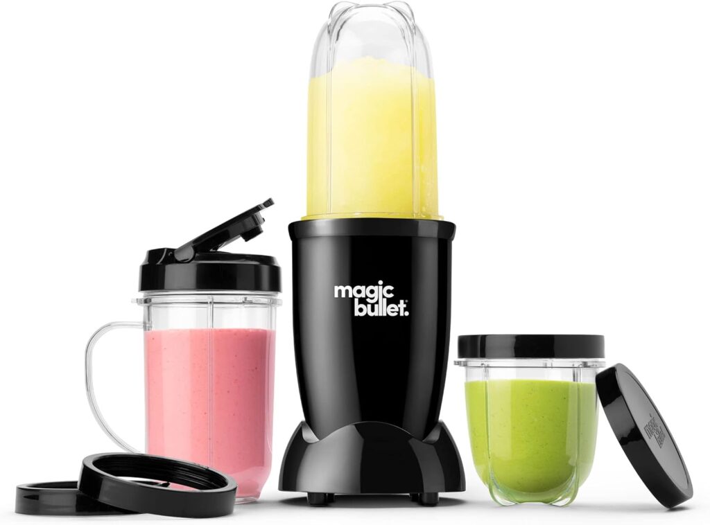 magic bullet Blender, Small, Black, 11 Piece Set magic bullet Blender, Small, Black, 11 Piece Set