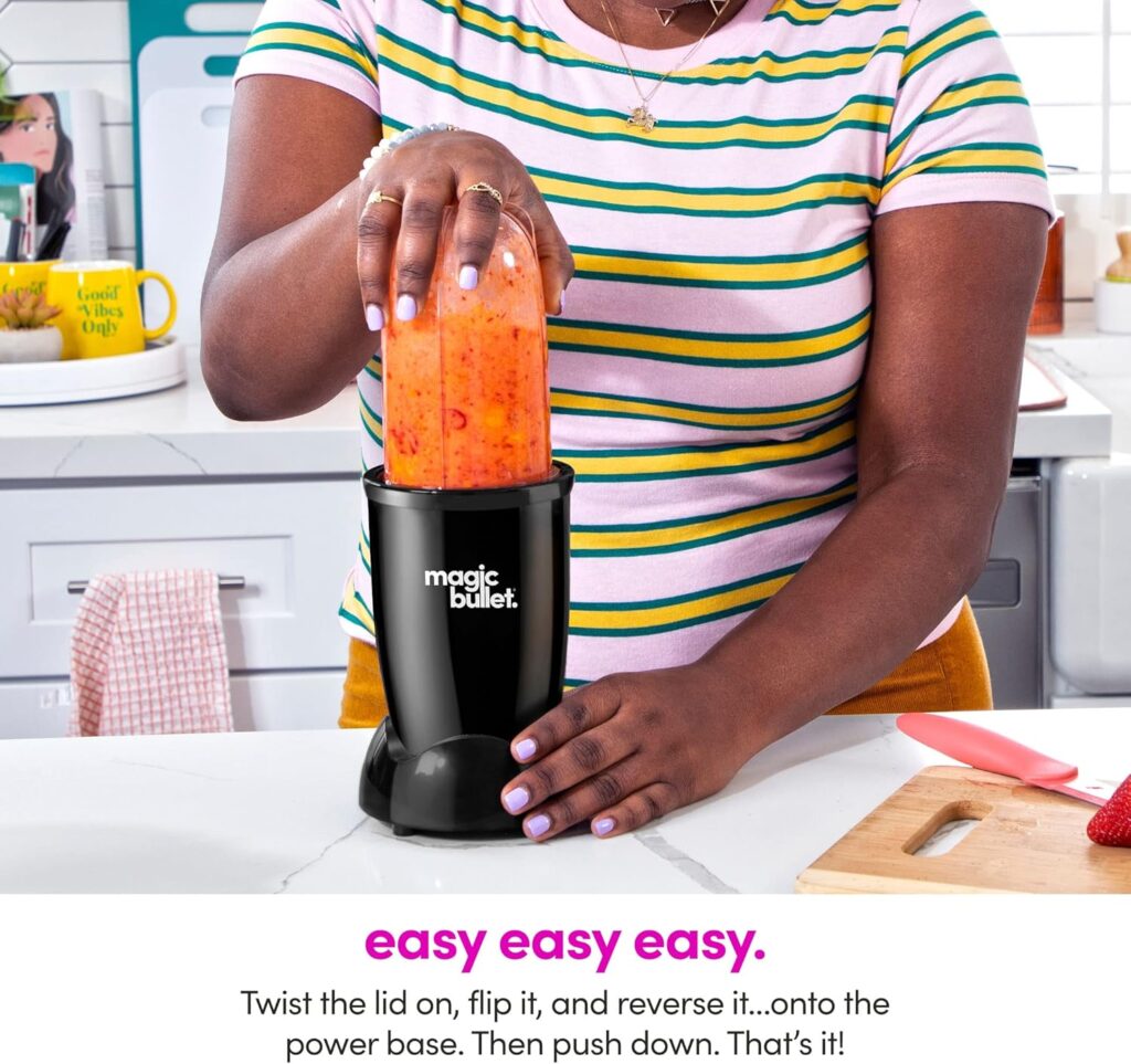 magic bullet Blender, Small, Black, 11 Piece Set magic bullet Blender, Small, Black, 11 Piece Set